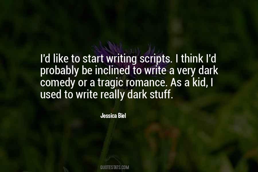 Quotes About Writing Scripts #1712176