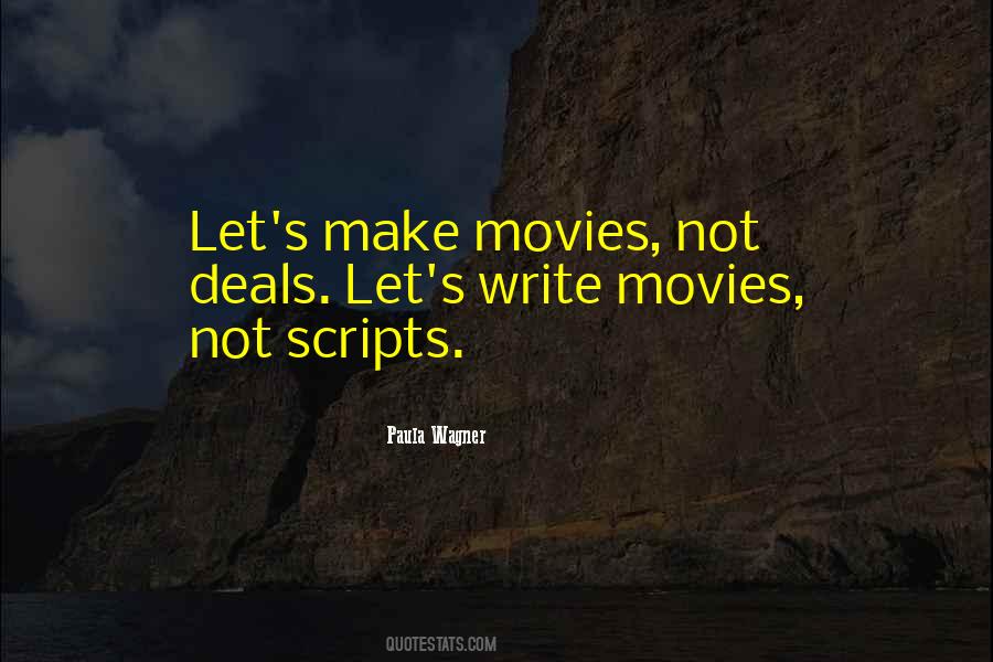 Quotes About Writing Scripts #515807