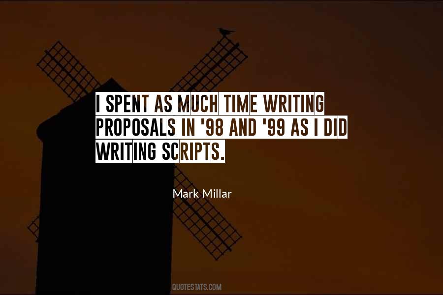 Quotes About Writing Scripts #61978