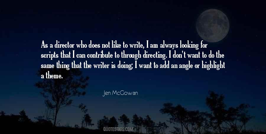 Quotes About Writing Scripts #898964