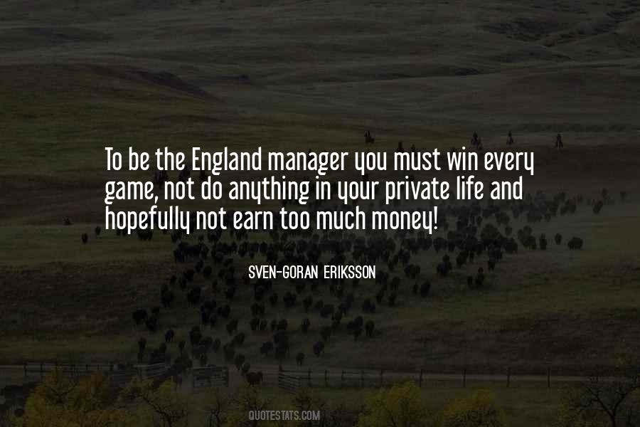 Eriksson's Quotes #527729