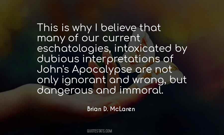 Eschatologies Quotes #1666629