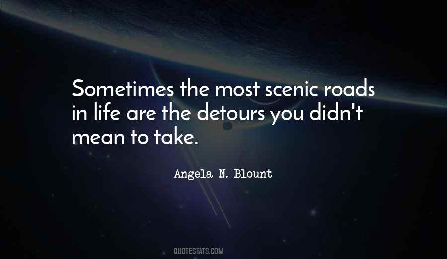 Quotes About Detours #1303182