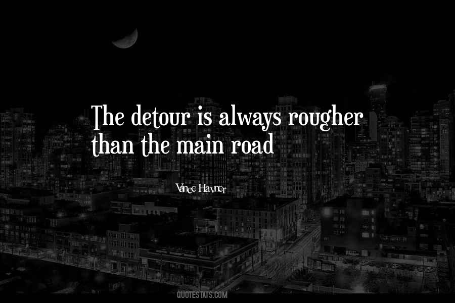 Quotes About Detours #443032