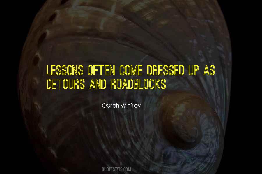 Quotes About Detours #752459