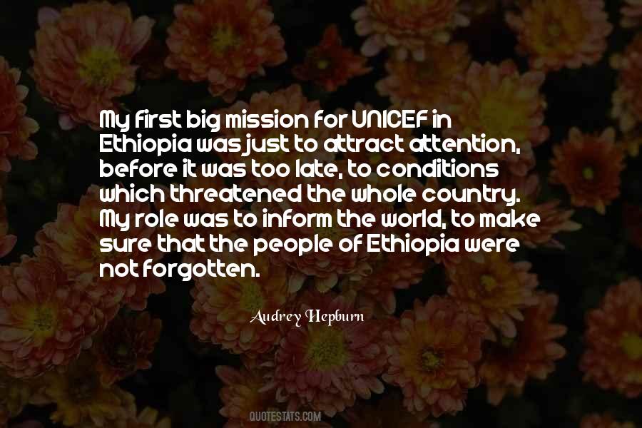 Ethiopia's Quotes #1599661