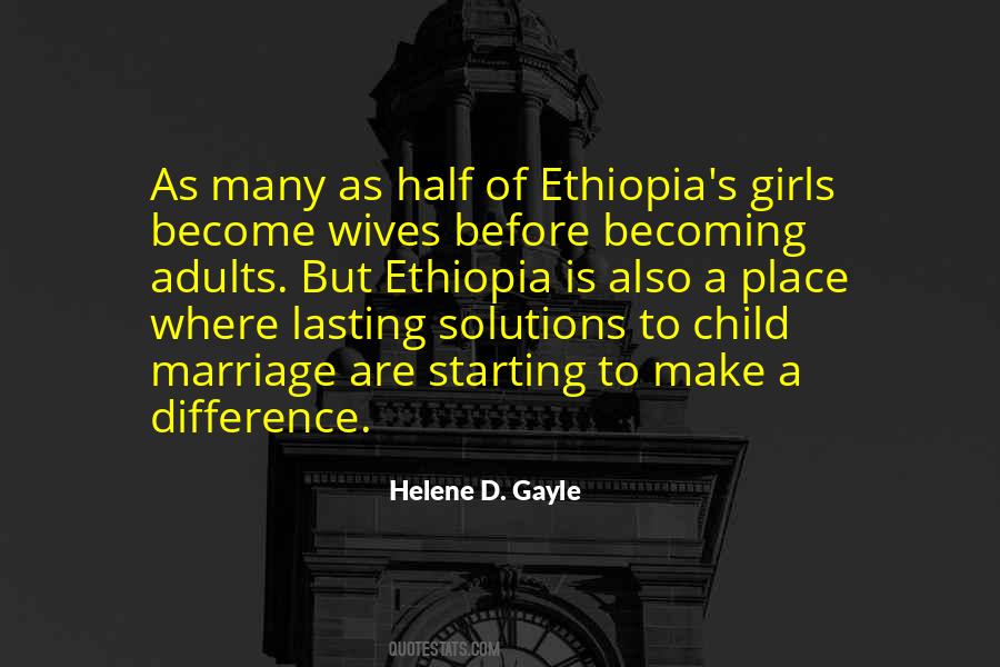 Ethiopia's Quotes #651716