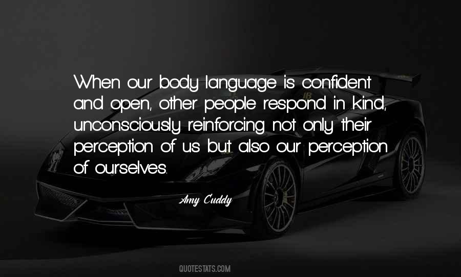 Quotes About Body Language #1593617