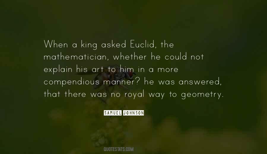 Euclid's Quotes #851702