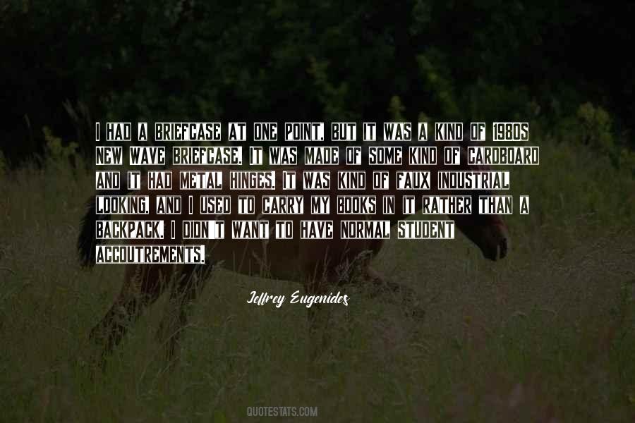 Eugenides's Quotes #91766
