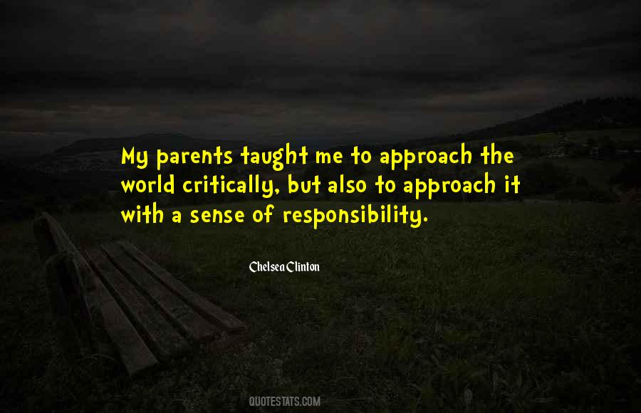 Quotes About Responsibility Of Parents #1214487