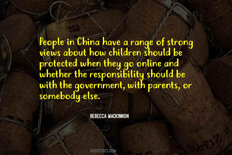 Quotes About Responsibility Of Parents #1341015