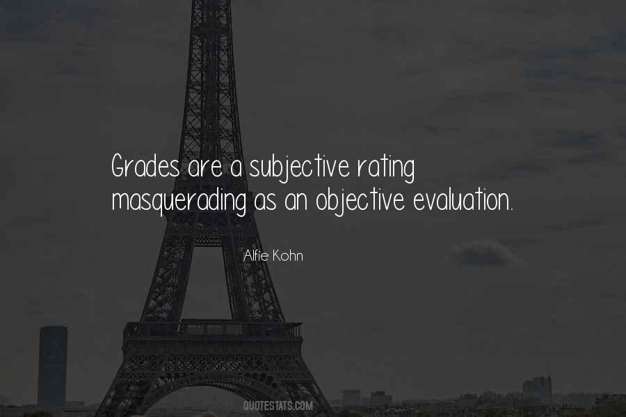 Evaluation's Quotes #465989