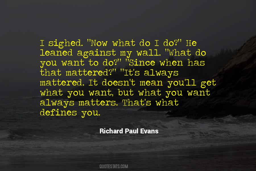 Evans's Quotes #3121