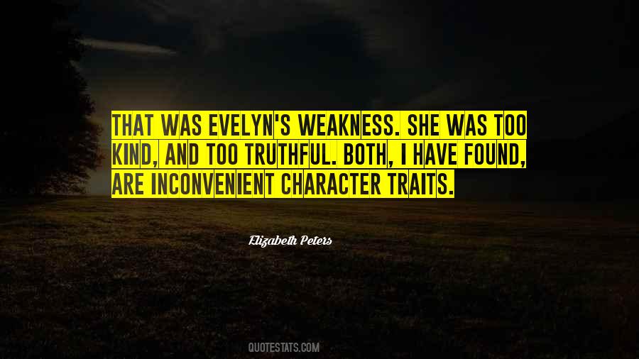 Evelyn's Quotes #1405062