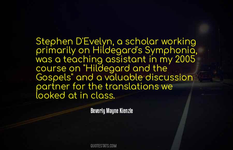 Evelyn's Quotes #395862
