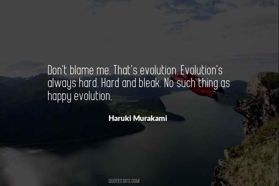 Evolution's Quotes #1777423