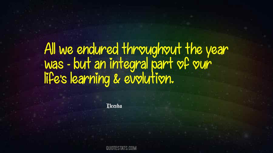 Evolution's Quotes #247708