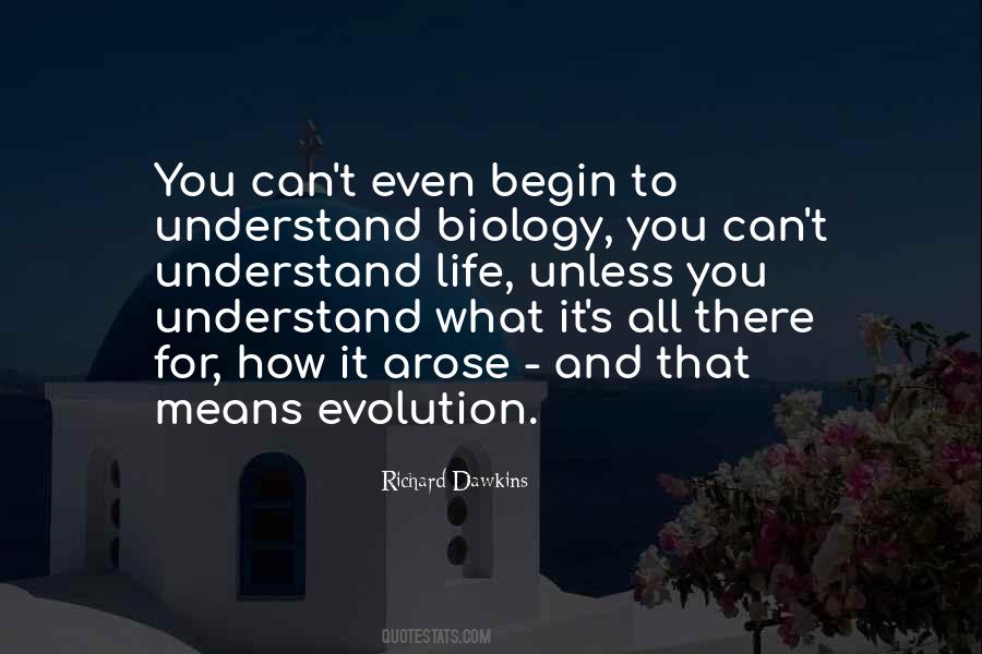 Evolution's Quotes #66337