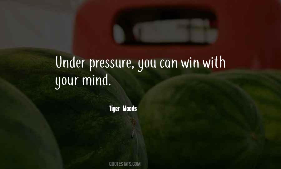 Quotes About Under Pressure #1430315