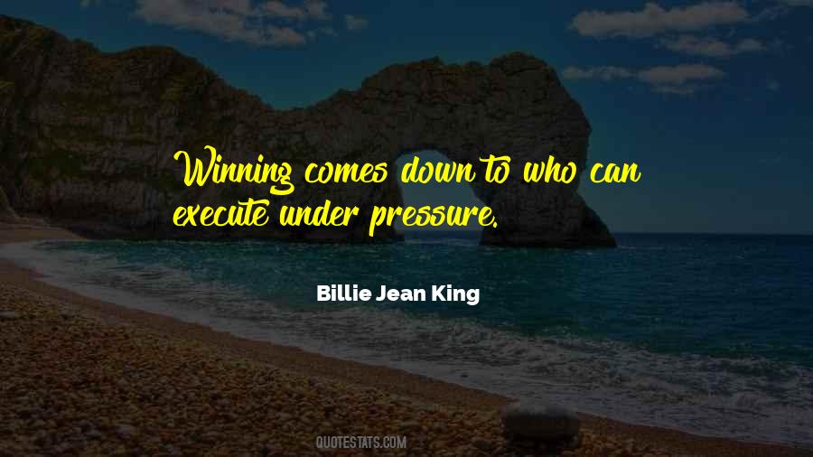 Quotes About Under Pressure #1526646