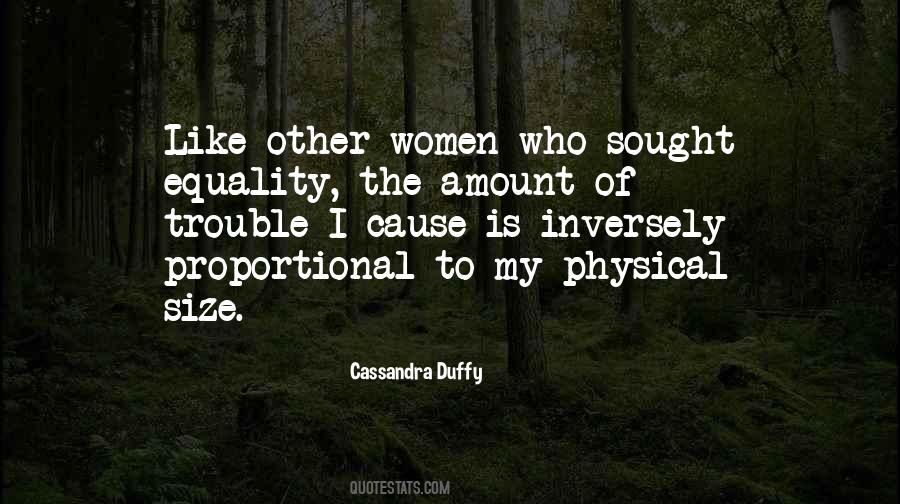 Quotes About Women's Equality #1141326