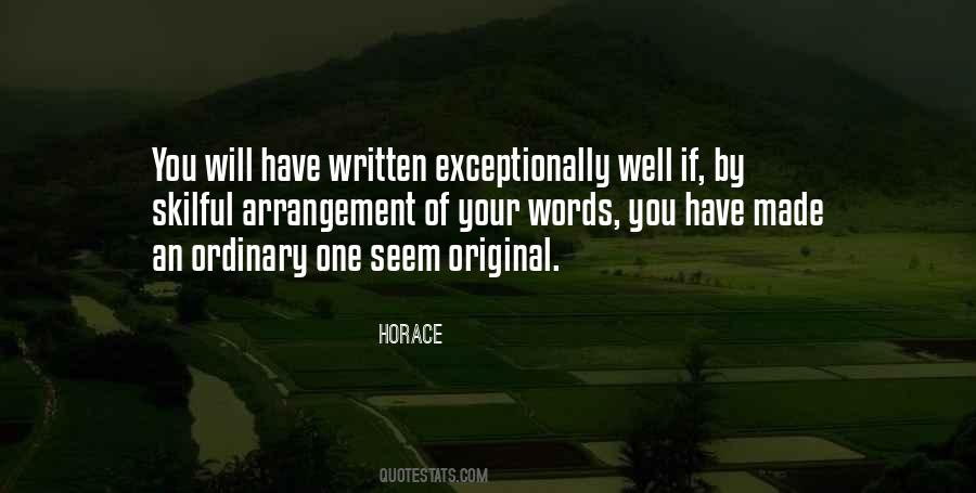 Exceptionally Quotes #315379