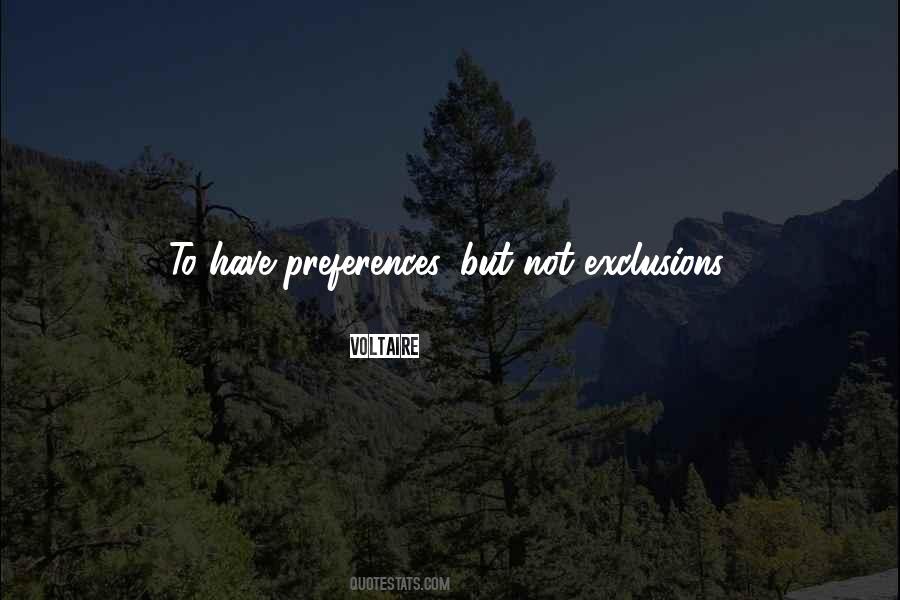 Exclusions Quotes #928581