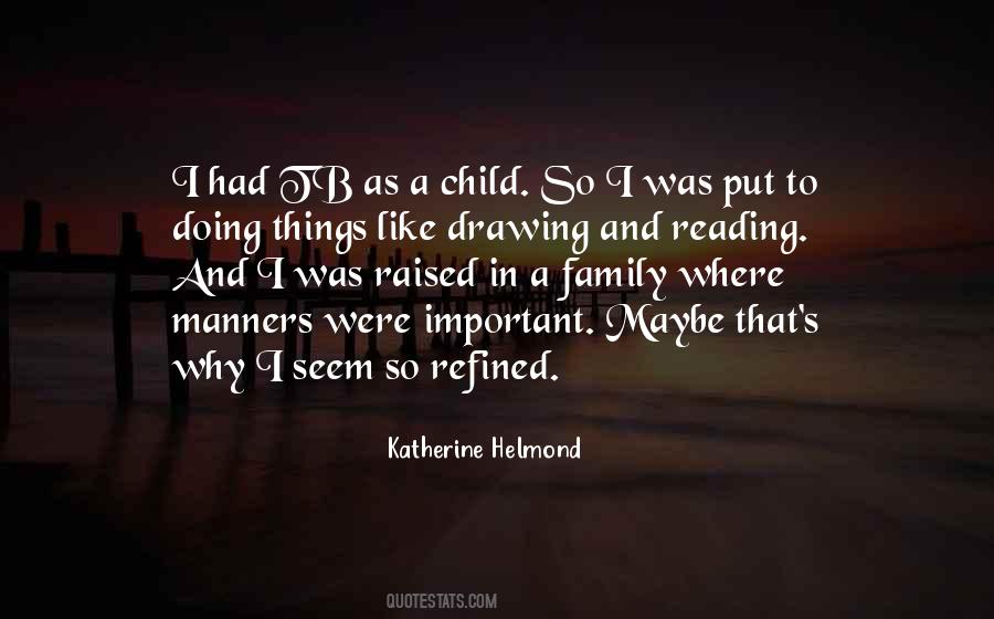 Quotes About Reading And Family #460165