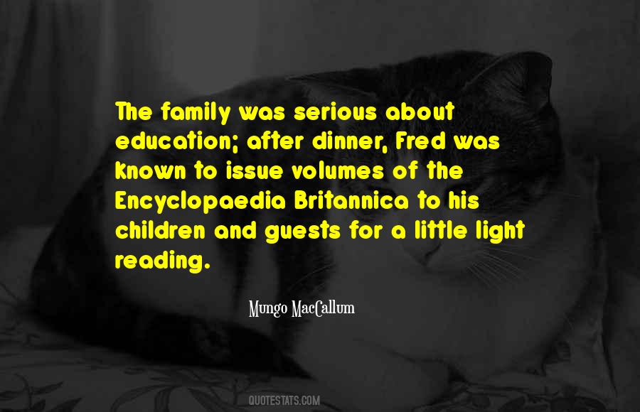 Quotes About Reading And Family #929302