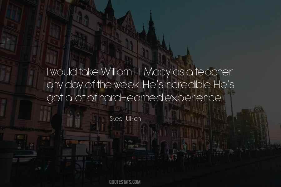 Quotes About Experience As A Teacher #338303