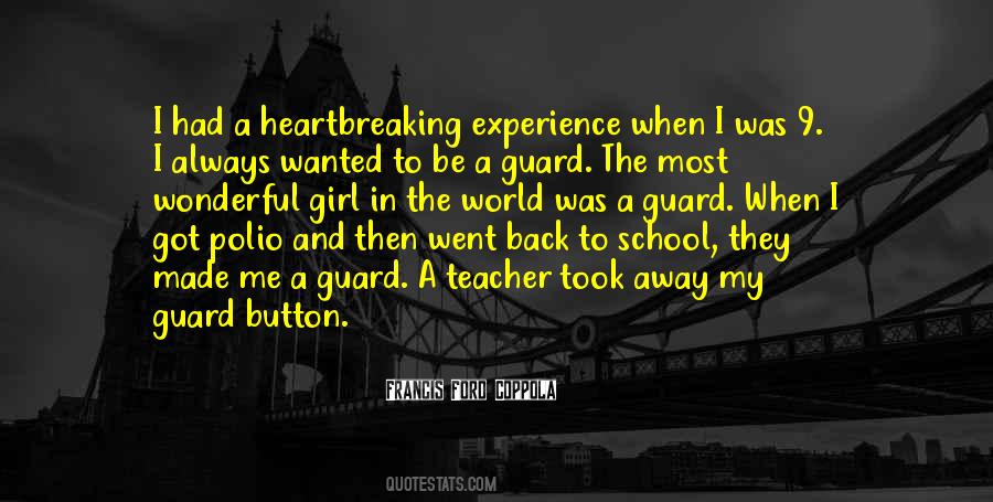 Quotes About Experience As A Teacher #636080