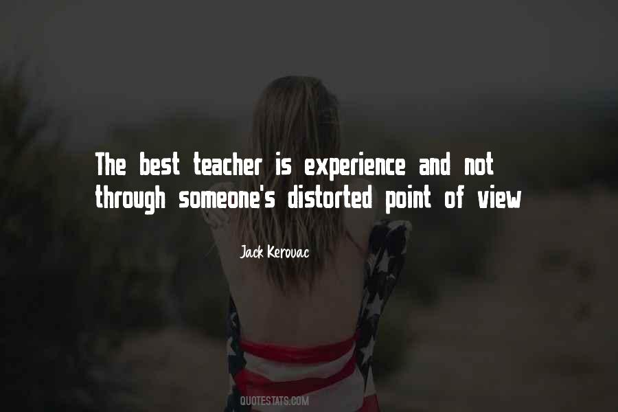Quotes About Experience As A Teacher #691587