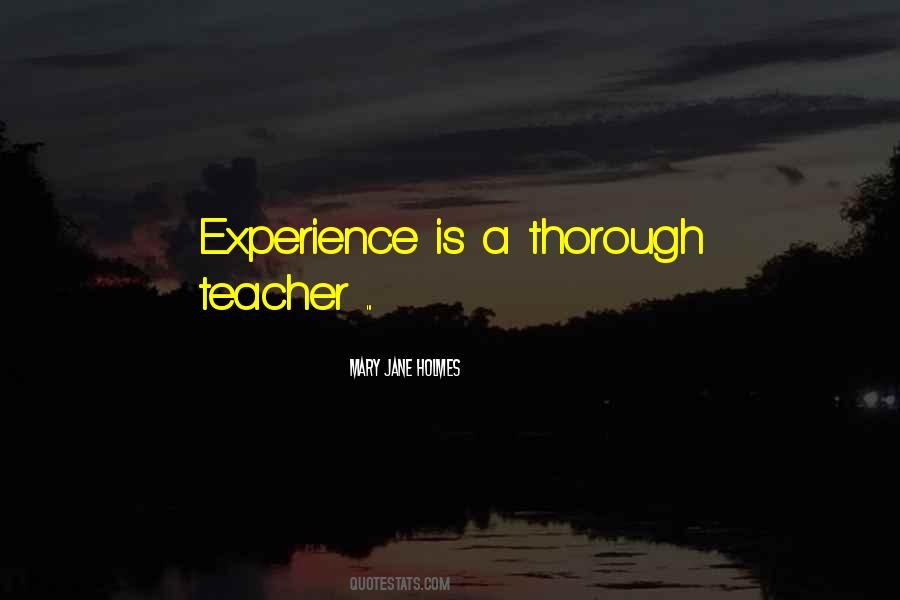 Quotes About Experience As A Teacher #779408