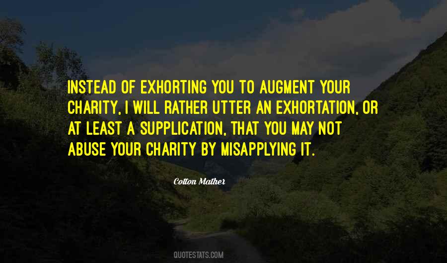 Exhorting Quotes #347597