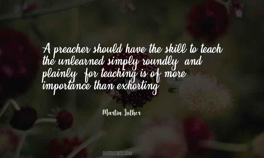 Exhorting Quotes #614700