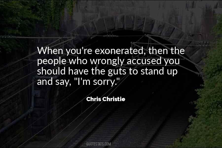 Exonerated Quotes #1725650