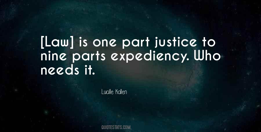 Expediency's Quotes #1787399