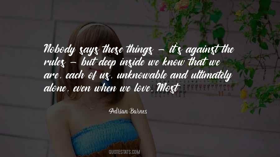 Quotes About Rules Of Love #28907