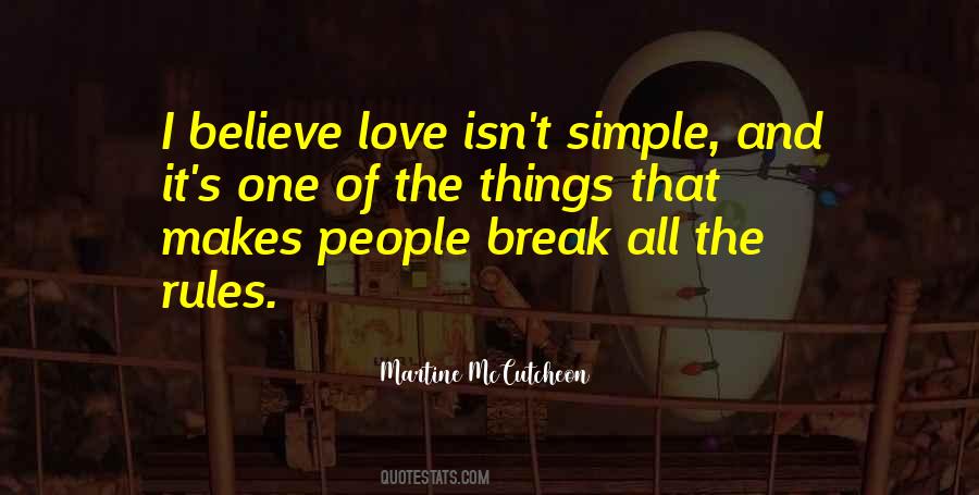 Quotes About Rules Of Love #776440