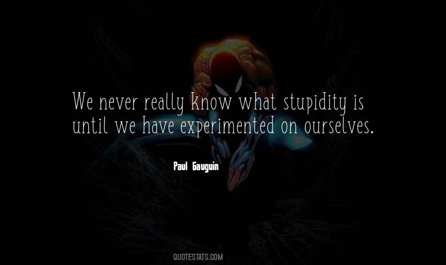 Experimented Quotes #1513187