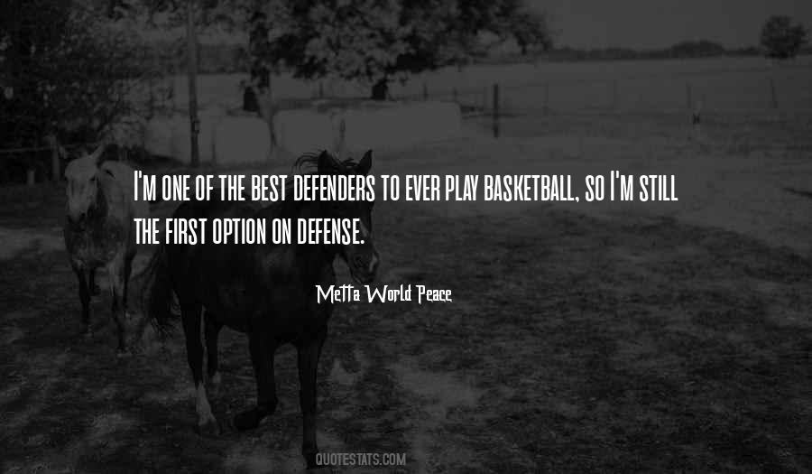 Quotes About Defense Basketball #329457
