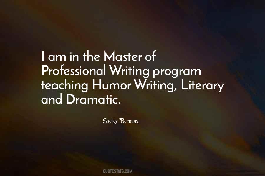 Quotes About Professional Writing #339994