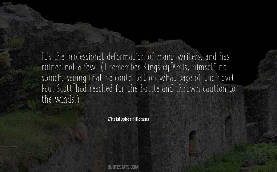 Quotes About Professional Writing #426358