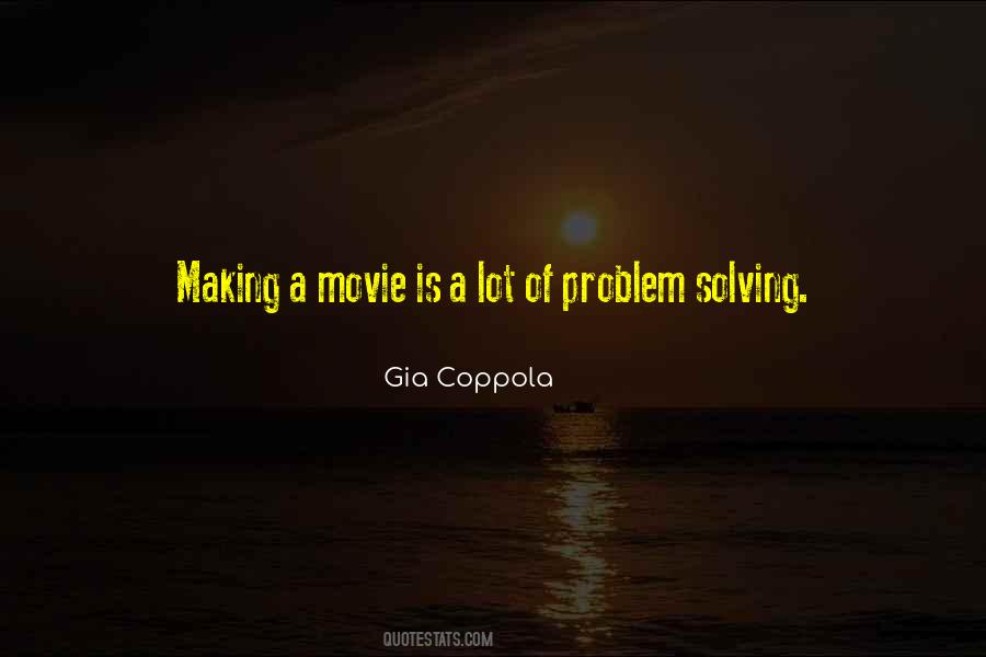 Quotes About Solving Problem #267056