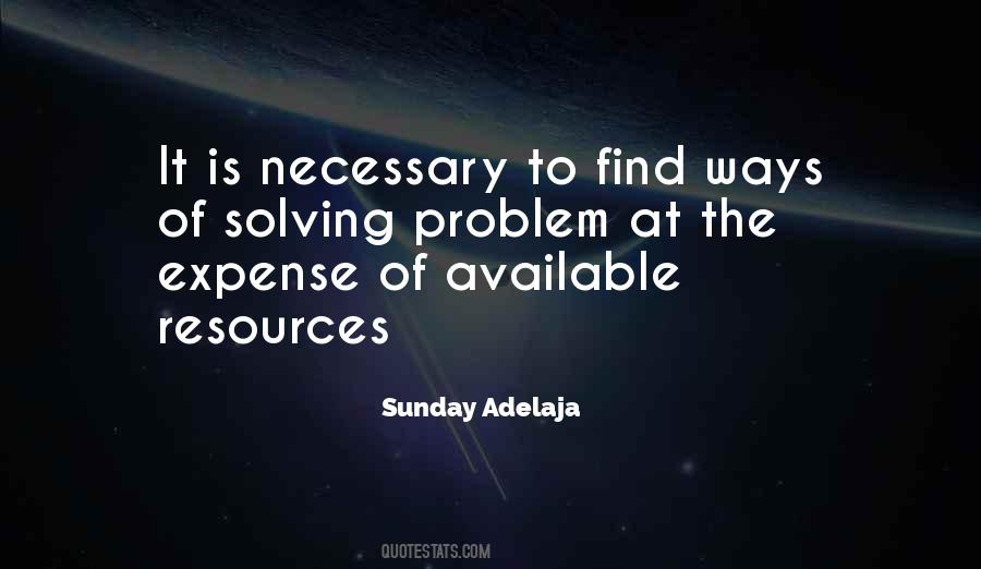 Quotes About Solving Problem #474013