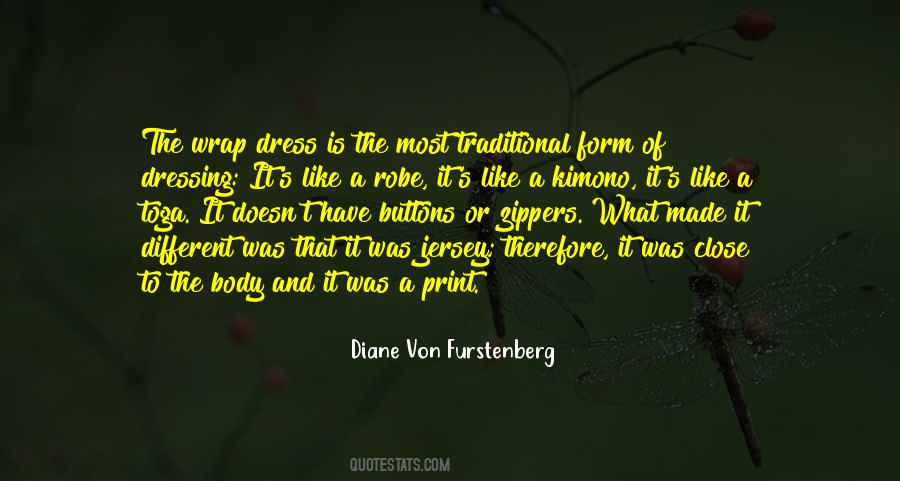 Quotes About Traditional Dress #1298226