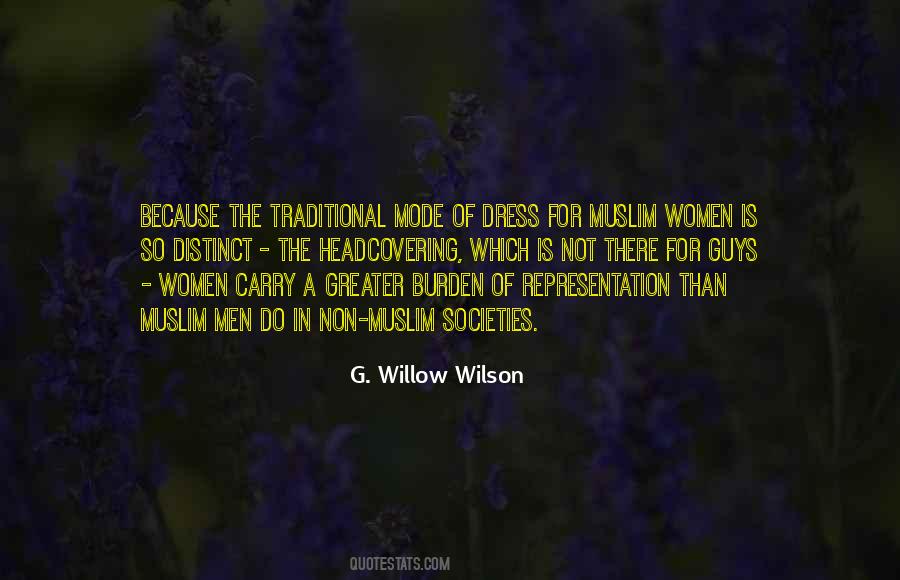 Quotes About Traditional Dress #1642812
