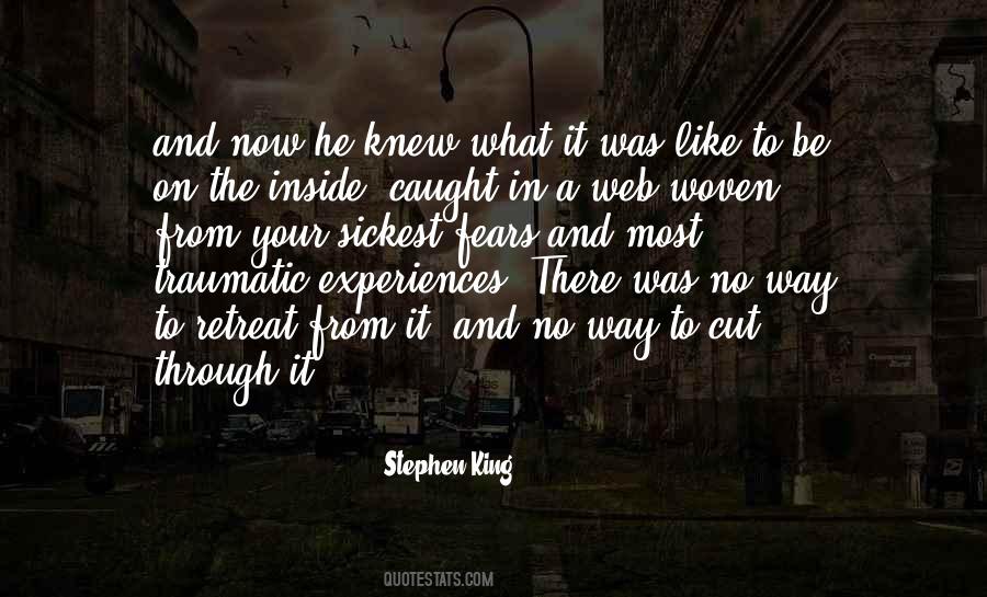 Quotes About Traumatic Experiences #1863518