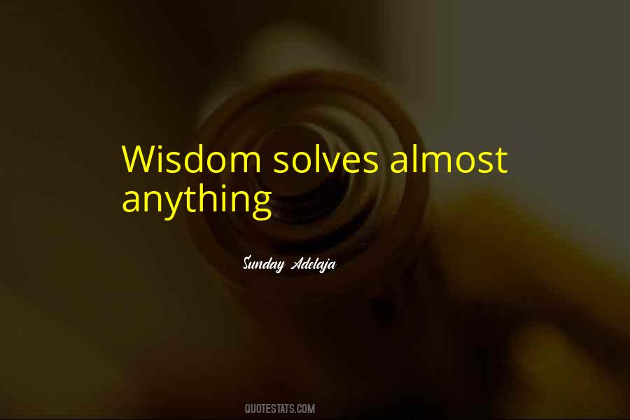 Quotes About Solves #798755